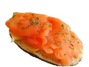 risotto de salsifis et saumon croustillant 
