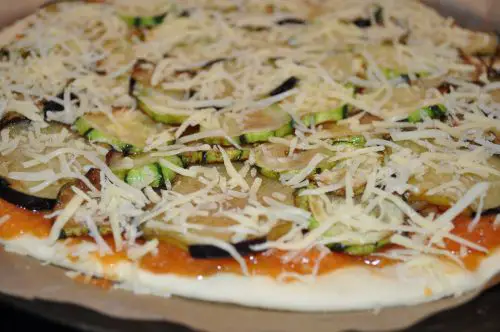 Pizza Végétarienne au fromage 