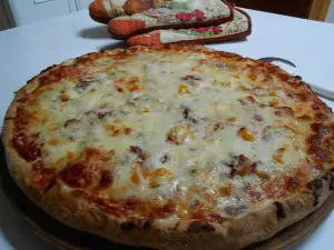 Recette de pizza au fromage
